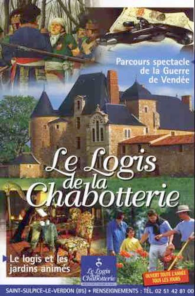 Brochure du logis de la Chabotterie